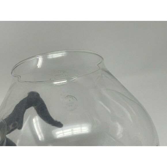 Vintage Silex Vacuum Pyrex Glass Coffee Maker Pot Double Bubble 8 Cup Percolator - Picture 7 of 11